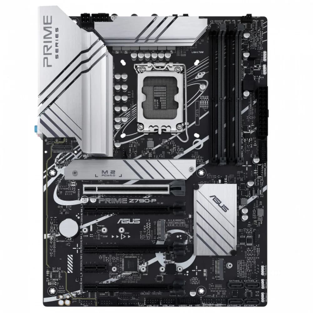 ASUS PRIME Z790-P, LGA1700, Z790, 4*DDR5, HDMI+DP, 4xSATA3 + RAID, M2, Audio, Gb LAN, USB 3.2, USB 2.0, ATX 90MB1CK0-M0EAY0
