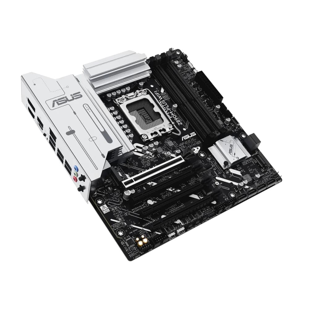 Материнская плата ASUS PRIME Z890M-PLUS WIFI, LGA1851 4xDDR5 6xSATA3 3xM.2 HDMI DP USB-C mATX
