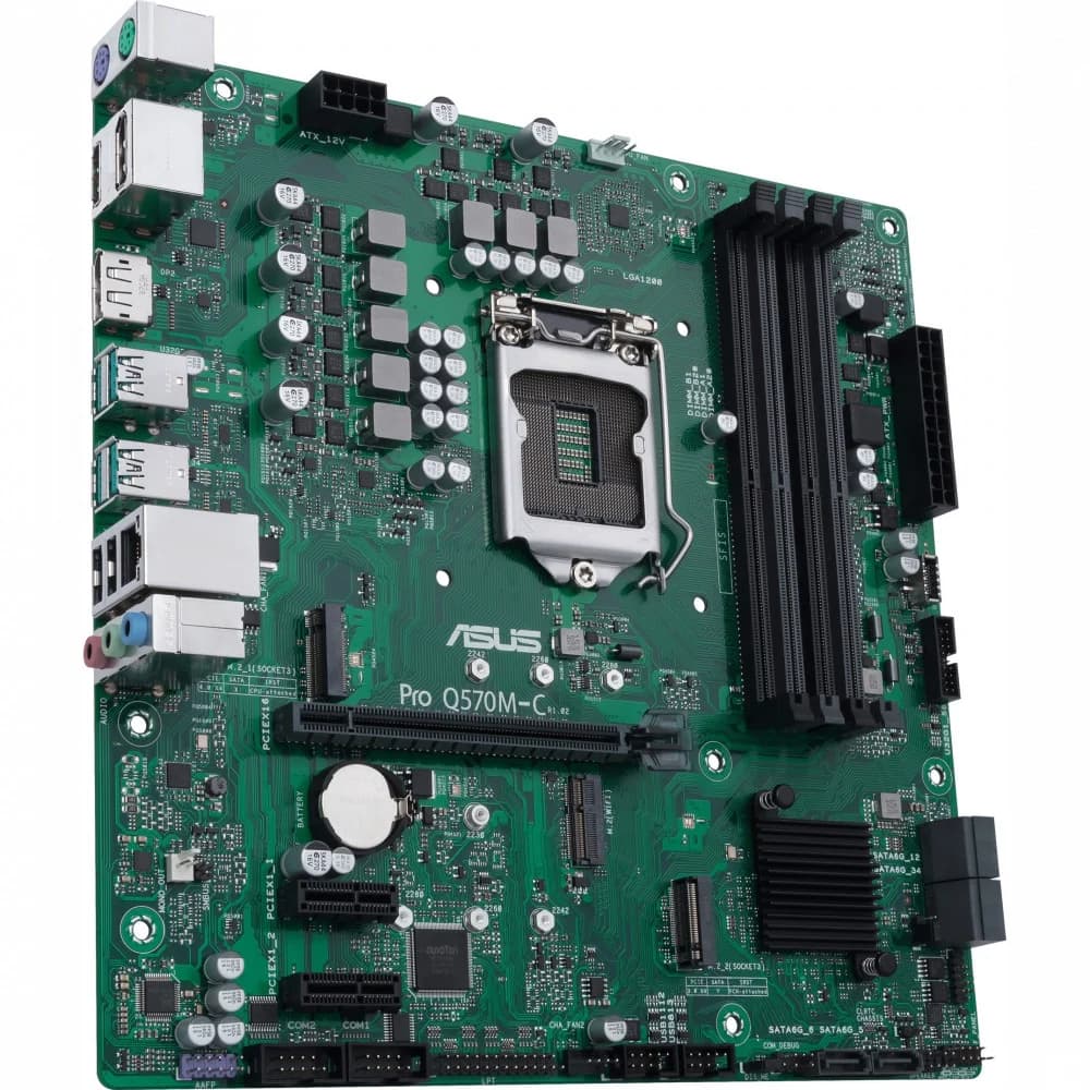 PRO Q570M-C/CSM LGA1200 micro-ATX 4xDDR4 PCIEx16 2xPCIEx1 2xM.2 HDMI 2xDP GLAN RTL (165248)