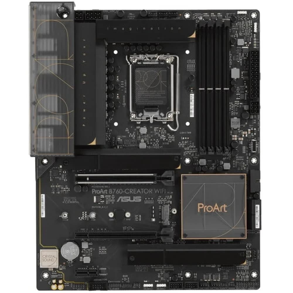 Материнская плата ASUS PROART B760-CREATOR WIFI LGA1700 4xDDR4 4xSATA3 3xM.2 RAID HDMI DP ATX