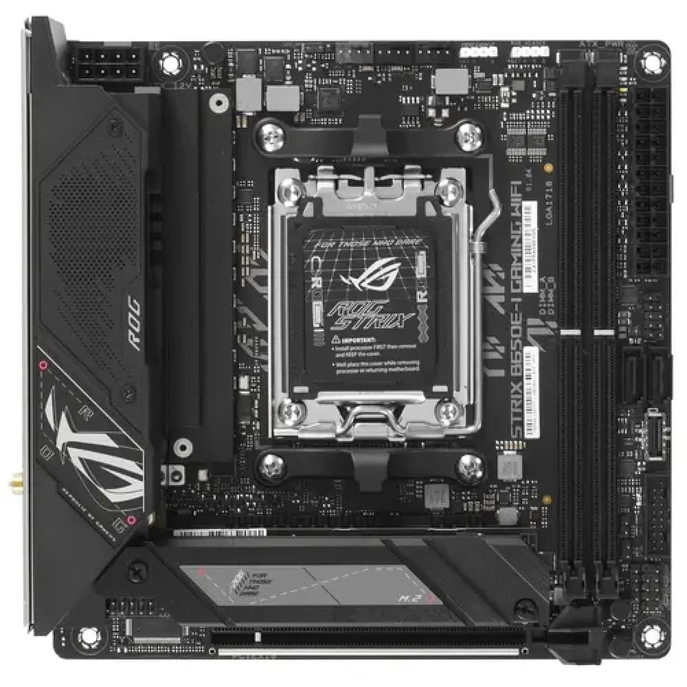 ASUS ROG STRIX B650E-I GAMING WIFII, Socket AM5, B650, 2*DDR5, HDMI, 2xSATA3 + RAID, M2, Audio, Gb LAN, USB 3.2, USB 2.0, mITX 90MB1BI0-M0EAY0