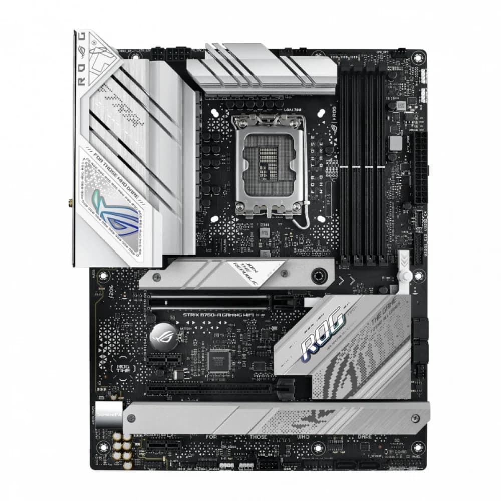 ASUS ROG STRIX B760-A GAMING WIFI, LGA1700, B760, 4*DDR5, HDMI+DP, 4xSATA3 + RAID, M2, Audio, Gb LAN, USB 3.2, USB 2.0, ATX 90MB1EP0-M0EAY0