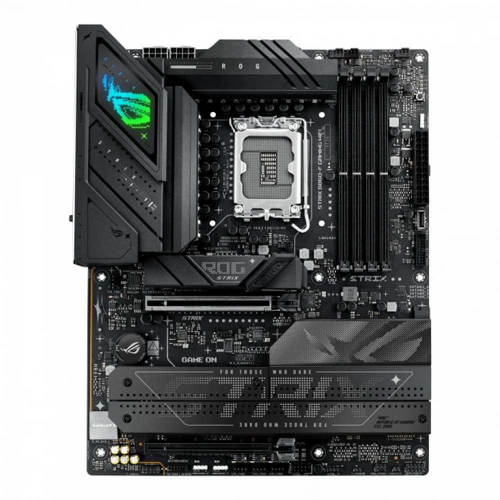 Материнская плата Asus ROG STRIX B860-F GAMING WIFI Soc-1851 Intel B860 4xDDR5 ATX AC`97 8ch(7.1) 2.5Gg RAID+HDMI