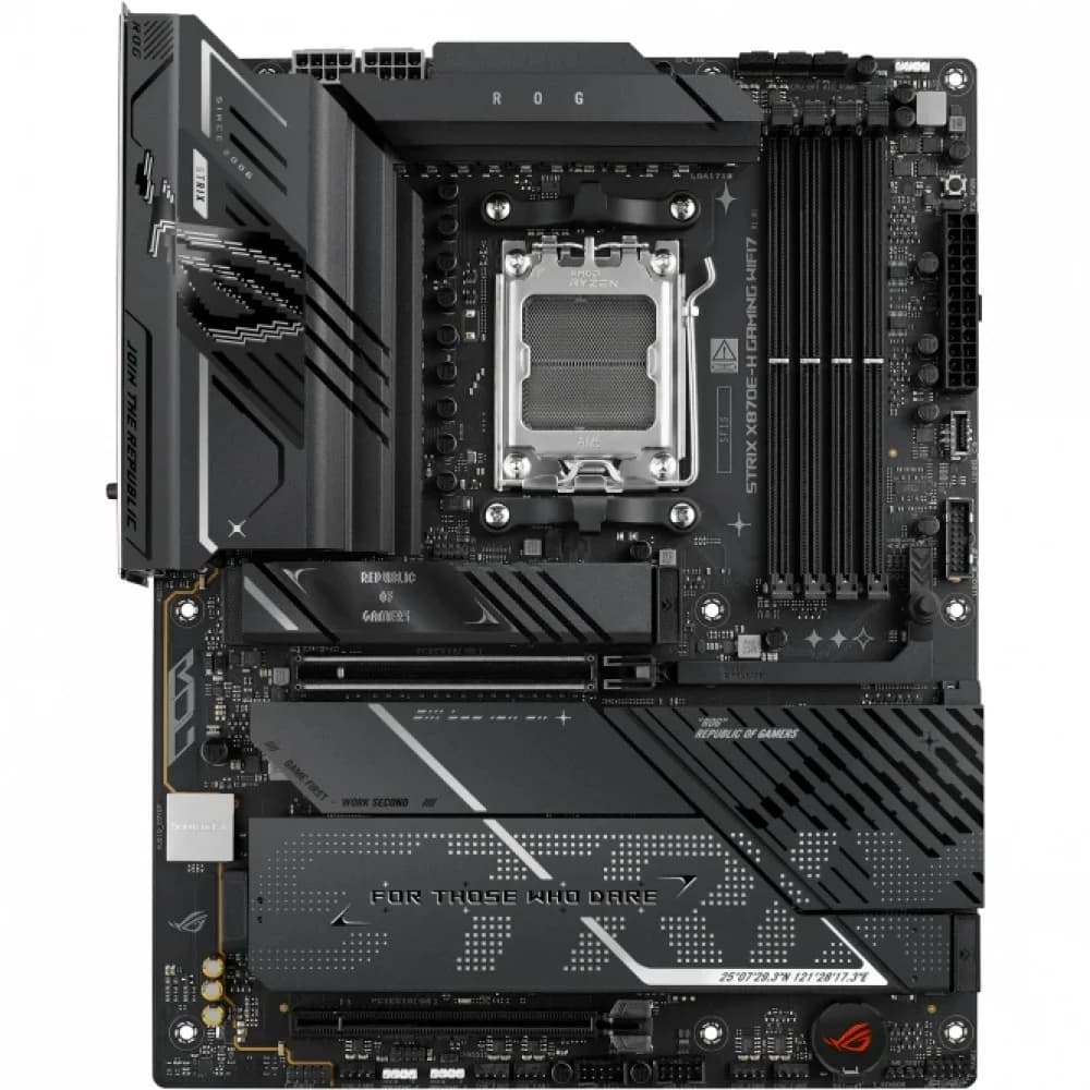 Материнская плата Asus ROG STRIX X870E-H GAMING WIFI7 SocketAM5 AMD X870E 4xDDR5 ATX AC`97 8ch(7.1) 5Gigabit RAID+HDMI