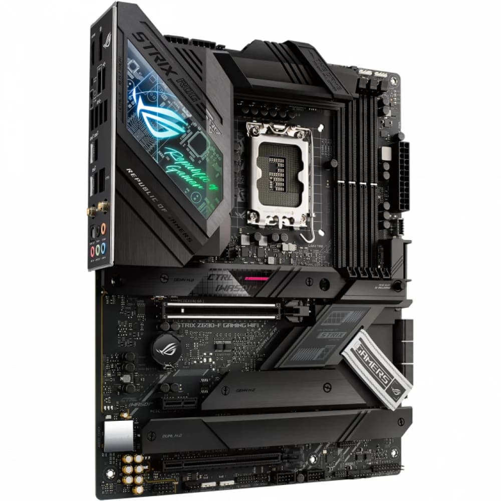 MB Socket1700, ATX, iZ690 (DP+HDMI,GNIC), Asus ROG STRIX Z690-F GAMING WIFI, 4DDR5, 2PCIx16, PCIx1