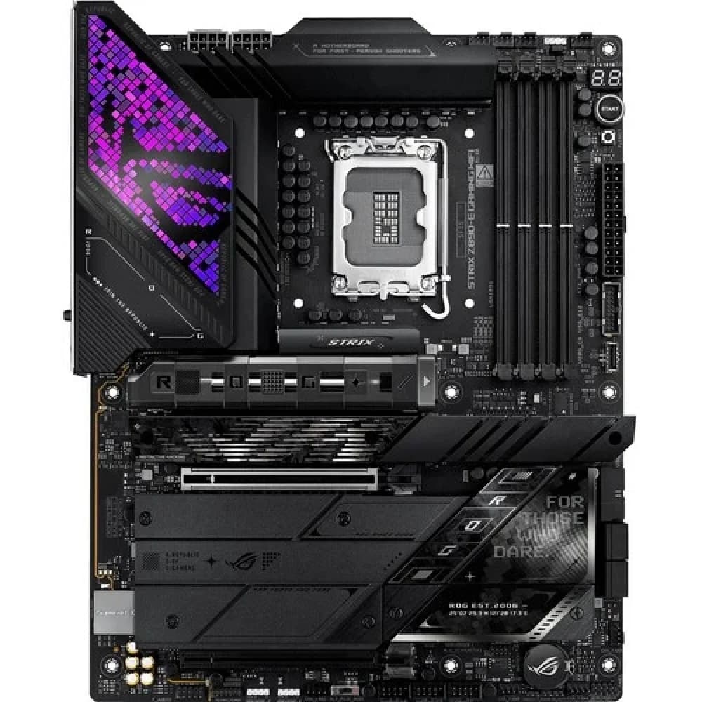 Сист.плата ASUS ROG STRIX Z890-E GAMING WIFI, Z890, 1851, 4xDDR5, PCI-E x16, M2, SATA, HDMI, DP, Thundrbolt. WIFI7, BOX