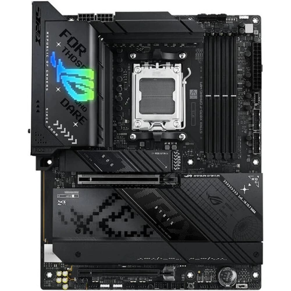 Сист.плата ASUS ROG STRIX X870-F GAMING WIFI, X870, AM5, 4xDIMM DDR5, 2xPCI-E x16, 4xM.2, SATA, DP,HDMI, 2xUSB 4.0, BOX