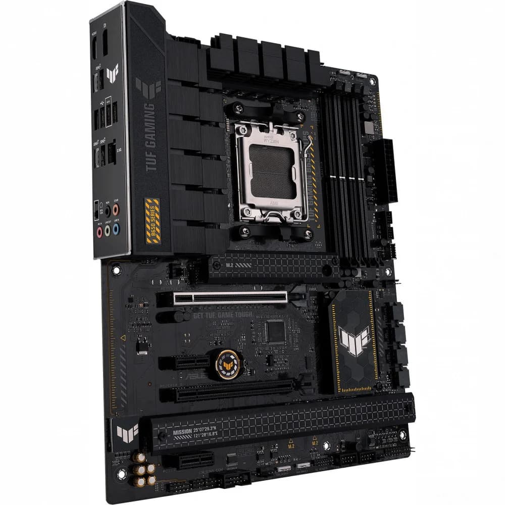 ASUS TUF GAMING B650M-PLUS, Socket AM5, B650, 4*DDR5, HDMI+DP, 4xSATA3 + RAID, M2, Audio, Gb LAN, USB 3.2, USB 2.0, mATX 90MB1BF0-M0EAY0