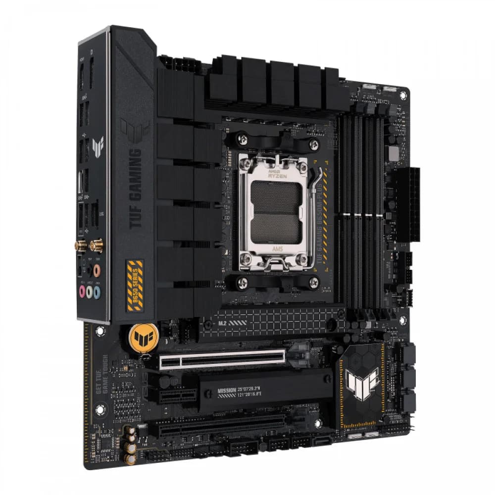 ASUS TUF GAMING B650M-PLUS WIFI, Socket AM5, B650, 4*DDR5, HDMI+DP, 4xSATA3 + RAID, M2, Audio, Gb LAN, USB 3.2, USB 2.0, mATX 90MB1BF0-M0EAY0