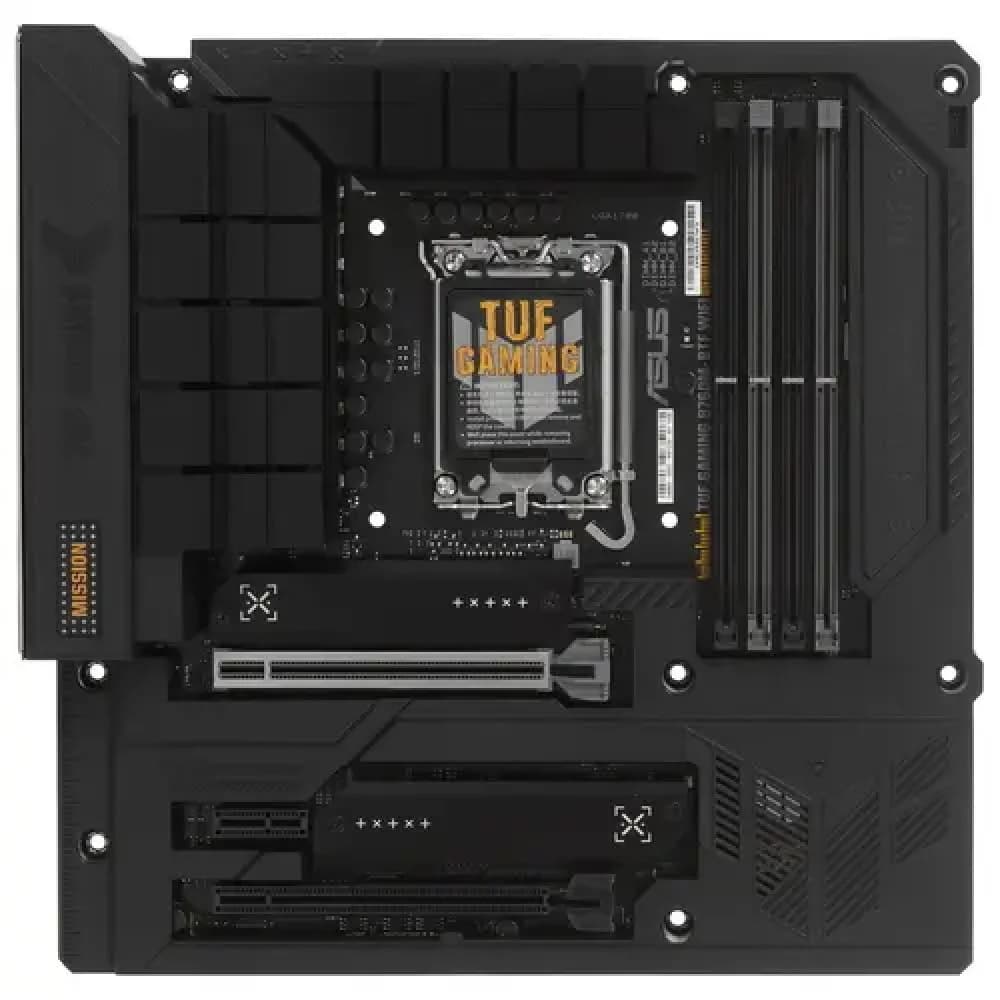Материнская плата ASUS TUF GAMING B760M-BTF WIFI, LGA1700 4xDDR5 4xSATA3 3xM.2 RAID HDMI DP mATX