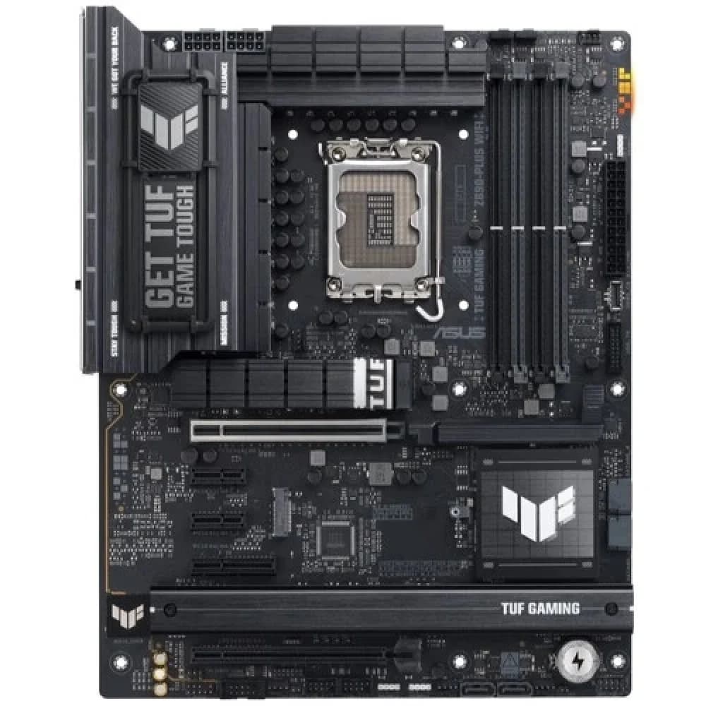 Материнская плата ASUS TUF GAMING Z890-PLUS WIF, LGA1851 Z890 4xDDR5 4xSATA3 4xM.2 HDMI DP USB-C ATX