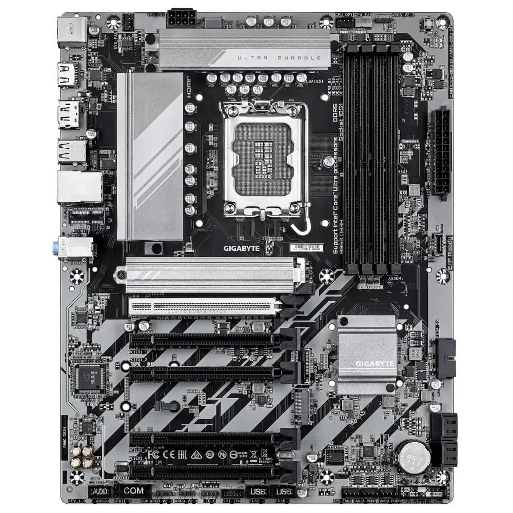 MB Socket1851, ATX, B860 (DP+HDMI) Gigabyte B860 DS3H, 4DDR5, 4PCIx16