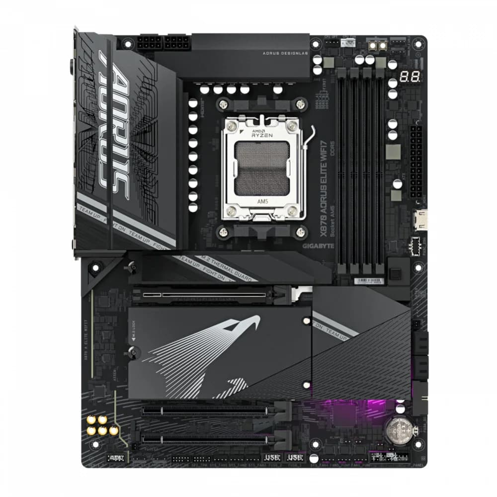 Материнская плата AMD X870 SAM5 ATX X870 A ELITE WIFI7 GIGABYTE