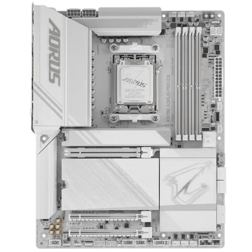 Материнская плата AMD X870 SAM5 ATX X870E AORUS PRO ICE GIGABYTE