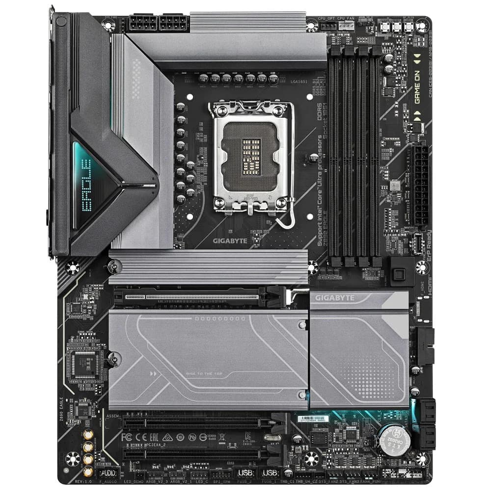 Матплата Gigabyte Z890 Eagle, iZ890, S1851, ATX, 4DDR-5, 4SATA, 5xM.2