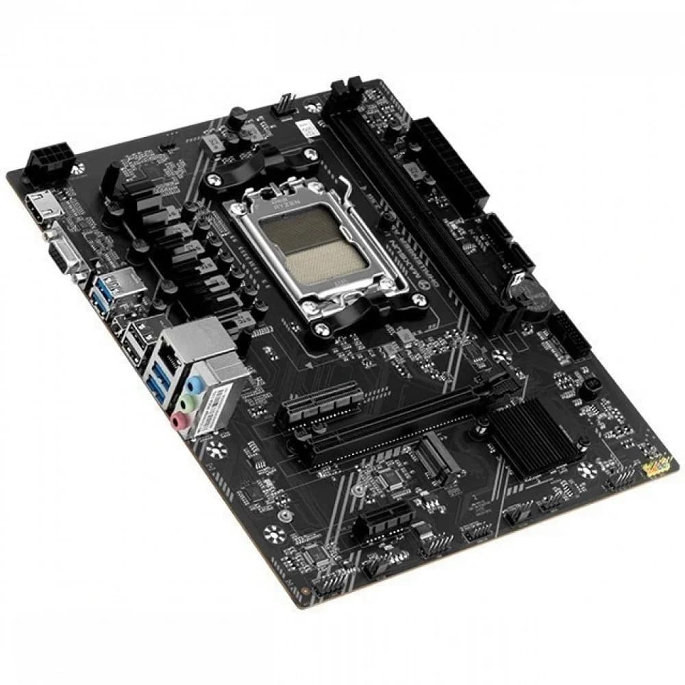 Материнская плата MaxSun Challenger A620A 2.5G, AM5, 2xDDR5, PCIe4.0, HDMI+VGA, 1xM.2, 2.5G LAN,mATX