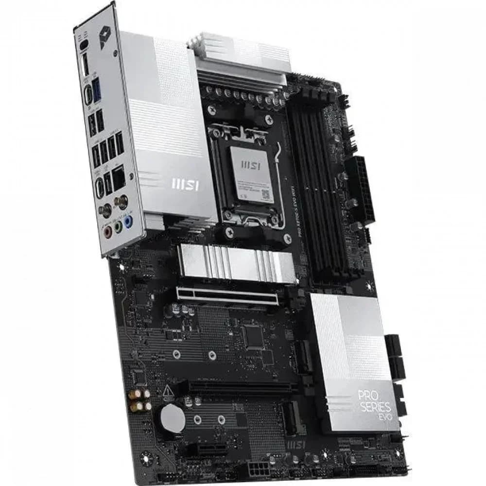 Материнская плата MSI PRO X870E-S EVO WIFI AM5 4xDDR5 4xSATA3 RAID 3xM.2 HDMI 2xType-C ATX