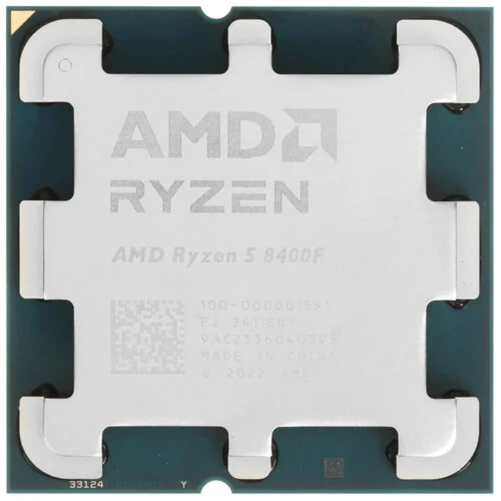 Процессор CPU AMD Ryzen 5 8400F 4.2(up to 4.7)GHz, 6C/12T, 6+16Mb, TDP65W, Socket AM5, oem
