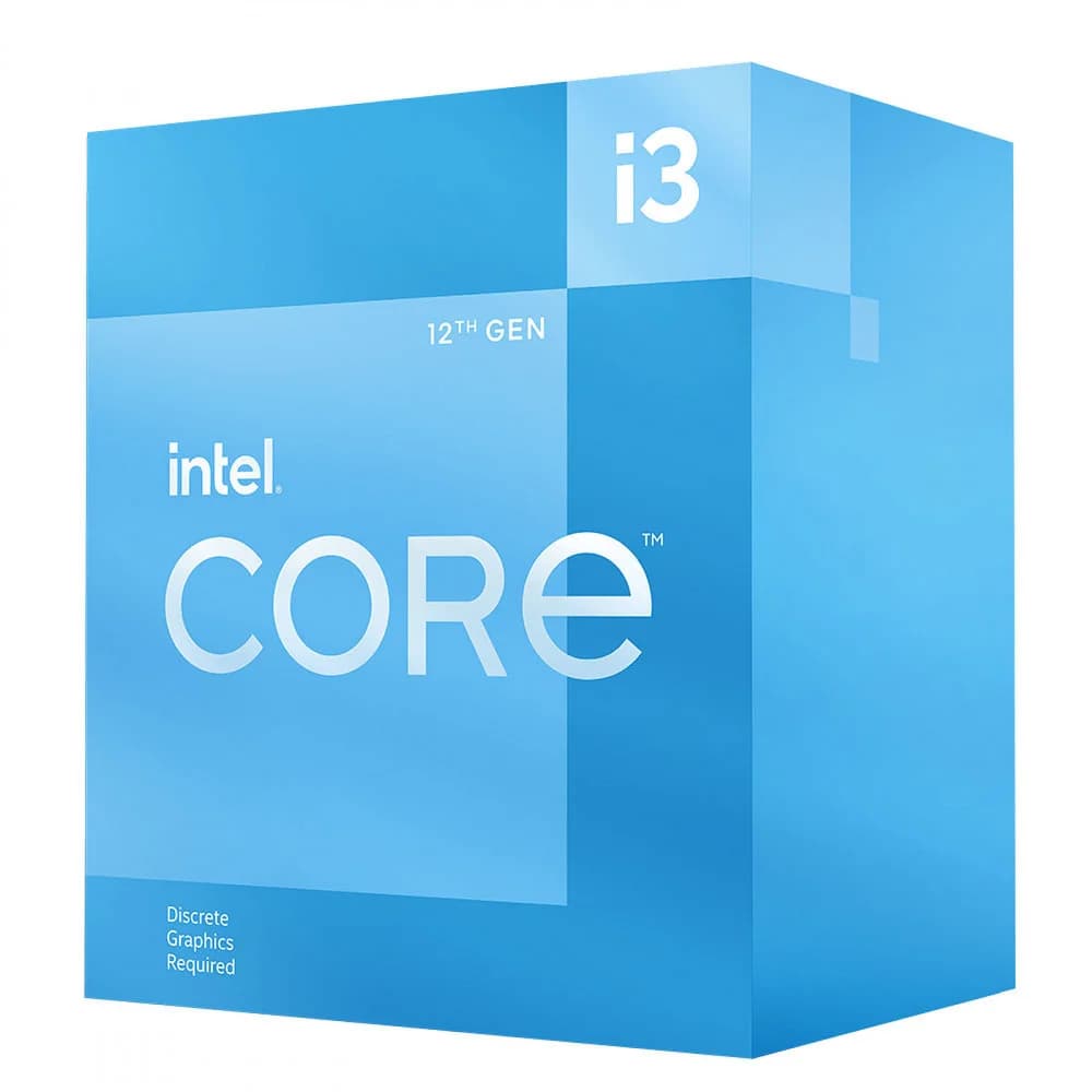 Процессор Intel Core i3-12100F Alder Lake (3200MHz, LGA1700, L3 12Mb), oem