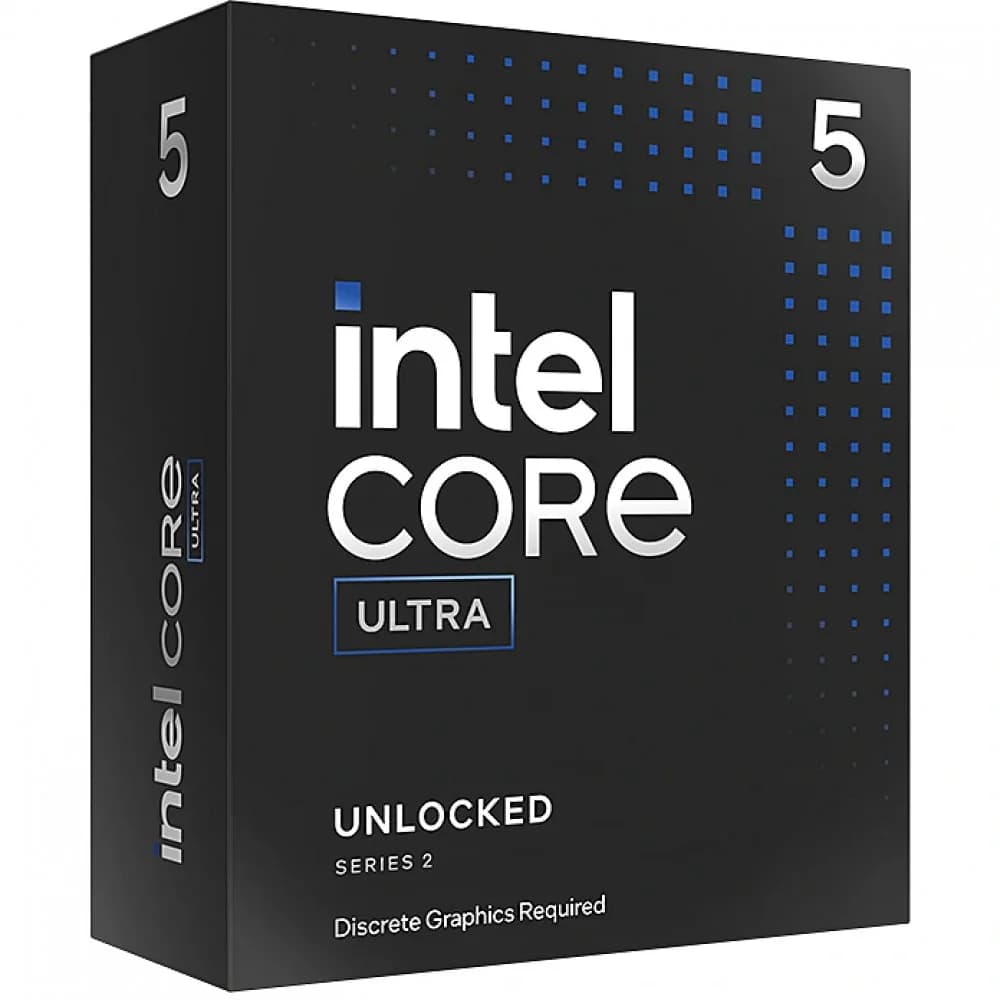 Центральный Процессор Intel Core Ultra 5 245KF BOX (Arrow Lake, C14(8EC/6PC)/T14, 3,6/5,2GHz, Without Graphics, L2 26Mb, Cache 24Mb, TDP 125/159W, S1851)