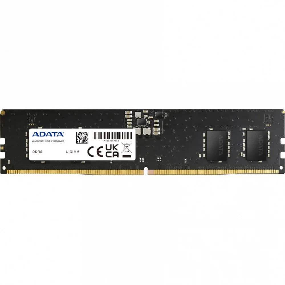 ОЗУ A-Data 8Gb 4800MHz DDR5 DIMM, CL40, 1.1v, AD5U48008G-S