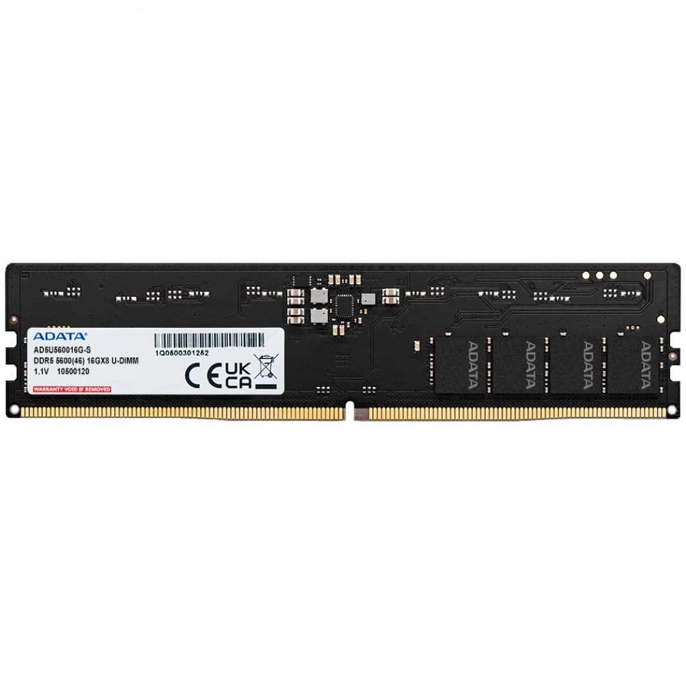 32GB DDR5 5600 DIMM AD5U560032G-S CL46, 1.1V, 288-Pin, On-Die ECC (AD5U560032G-S)