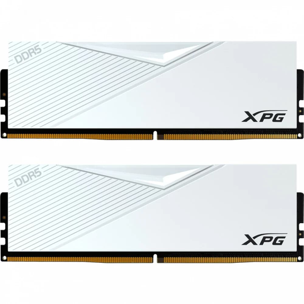 Модуль памяти XPG LANCER 32GB DDR5-6400 AX5U6400C3216G-DCLAWH,CL32, 1.4V K2*16GB WHITE ADATA