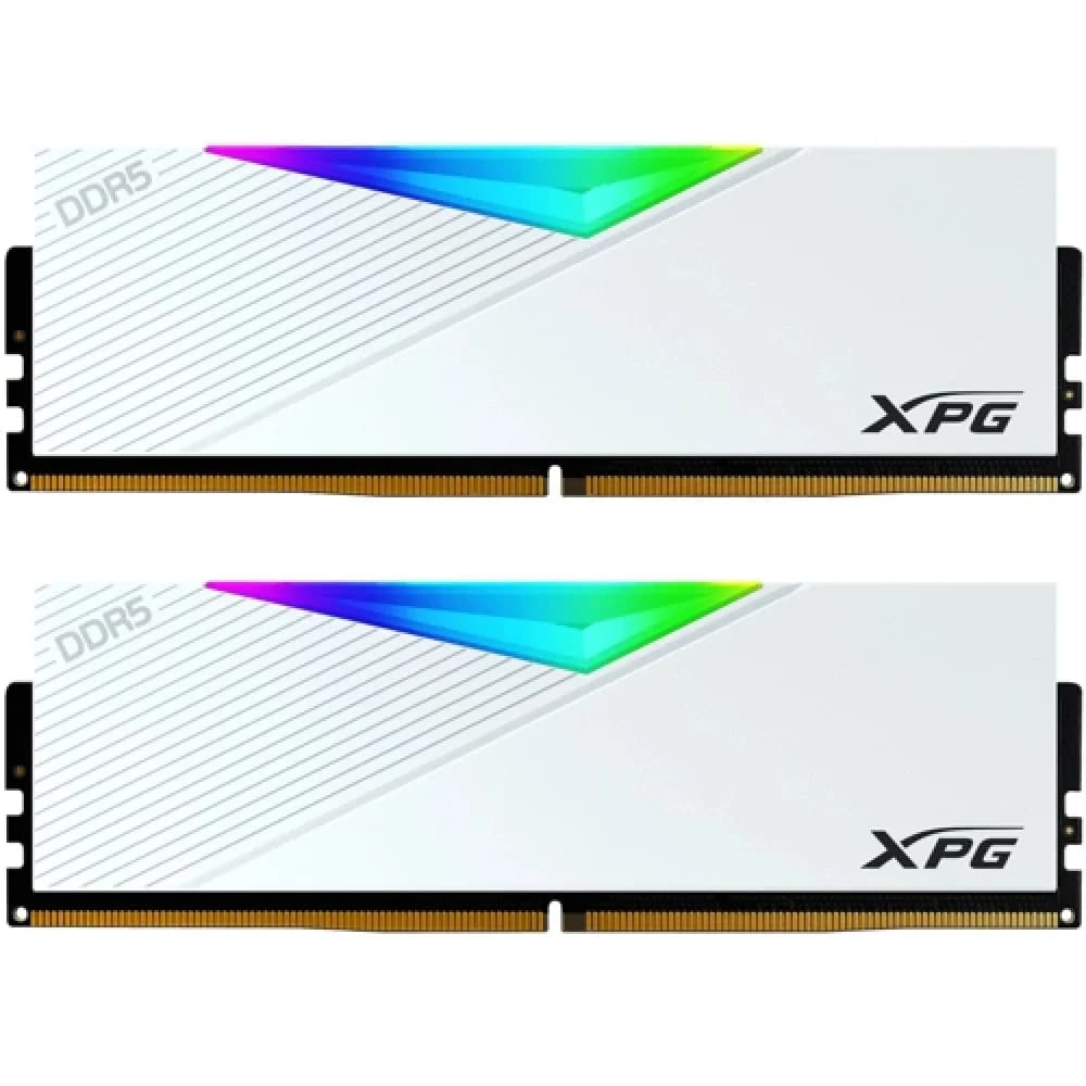Модуль памяти XPG LANCER RGB 64GB DDR5-6000 AX5U6000C3032G-DCLARWH,CL30, 1.35V K2*32GB RGB WHITE ADATA