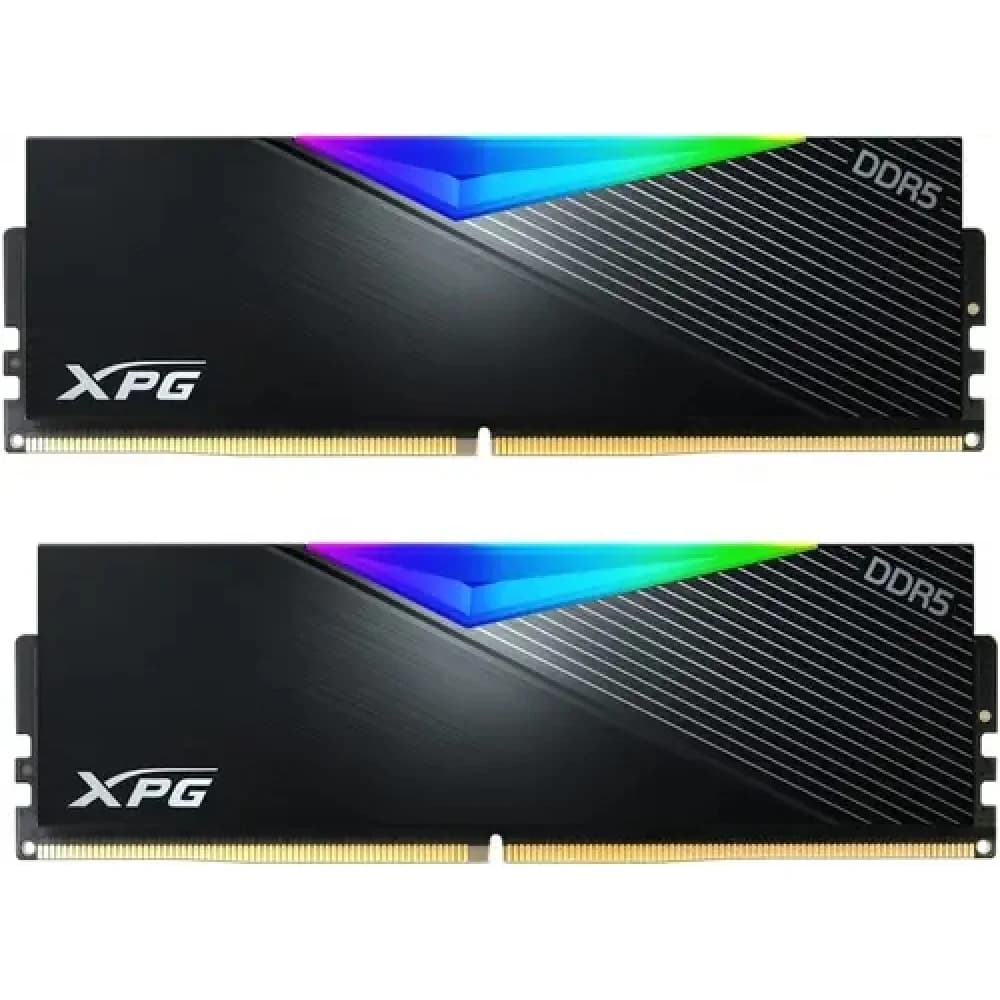 Комплект модулей памяти, ADATA, XPG Lancer RGB, AX5U7200C3416G-DCLARBK (Kit 2x16GB) DDR5, CL34, 32GB, DIMM