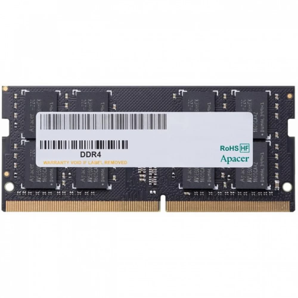 32GB Apacer DDR4 3200 SO DIMM ES.32G21.PSI Non-ECC, CL22, 1.2V, 2048x8, RTL (908544)