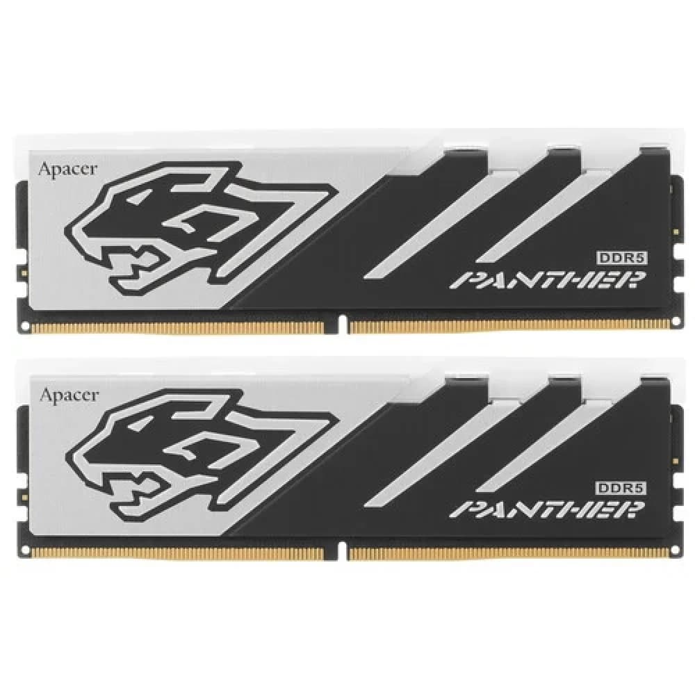 Модуль памяти Apacer DDR5 DIMM 5600-40 2048x8 32GB 1.25V OC Panther RGB DDR5 w/HS RP-K2