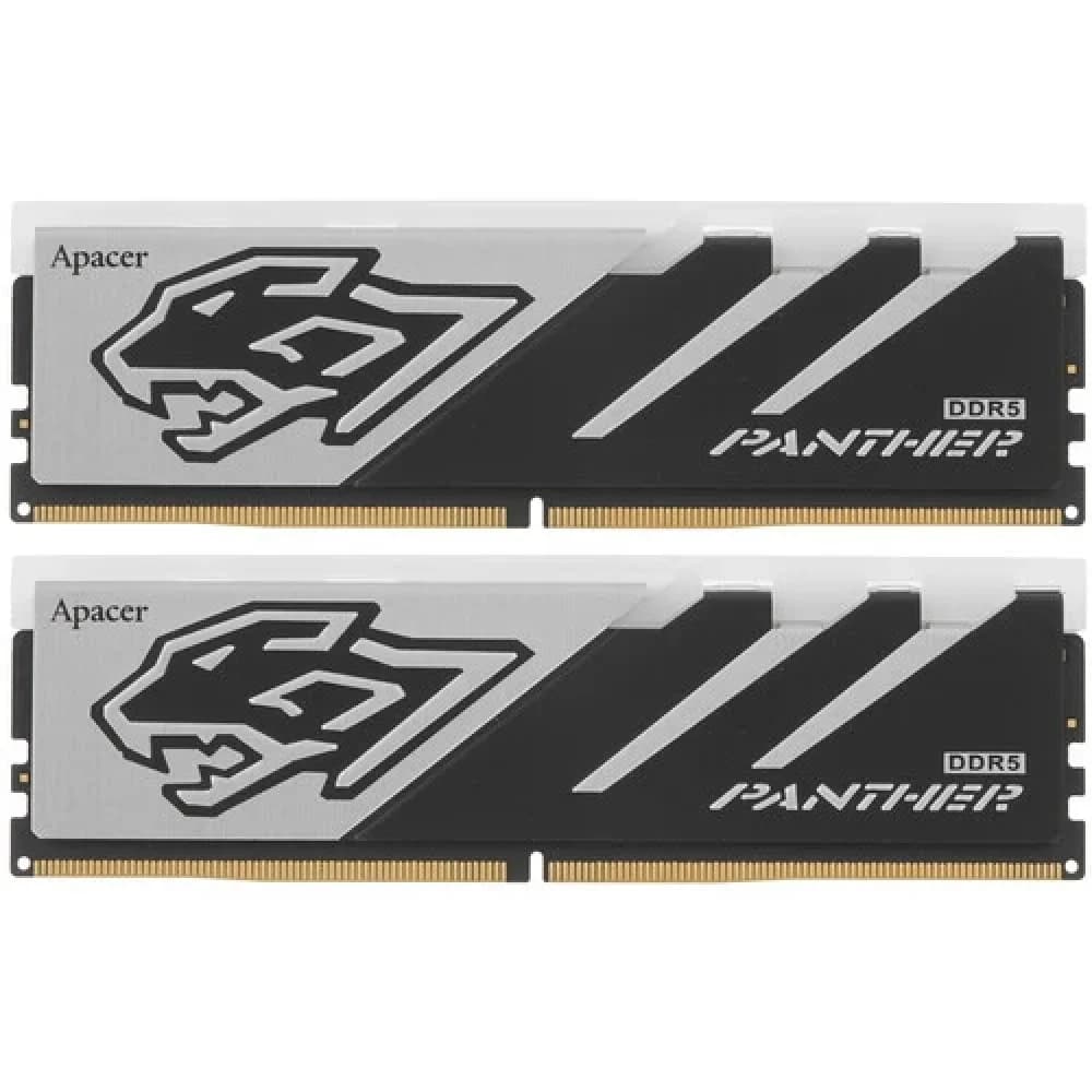 Модуль памяти Apacer DDR5 DIMM 6000-38 2048x8 32GB 1.35V OC Panther RGB DDR5 w/HS RP-K2