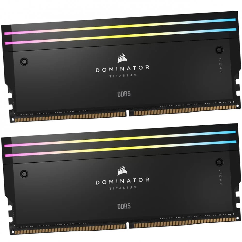 DIMM DDR5 32 GB kit 7200MHz Corsair Dominator Titanium RGB,CMP32GX5M2X7200C34,(2x16GB),34-44-44-96