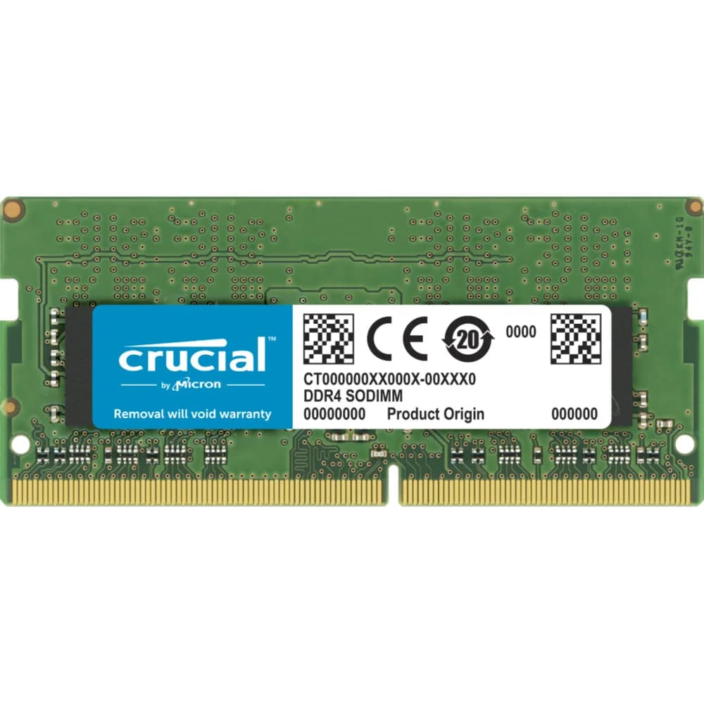CRUCIAL 32GB Single DDR4 3200MHz SODIMM