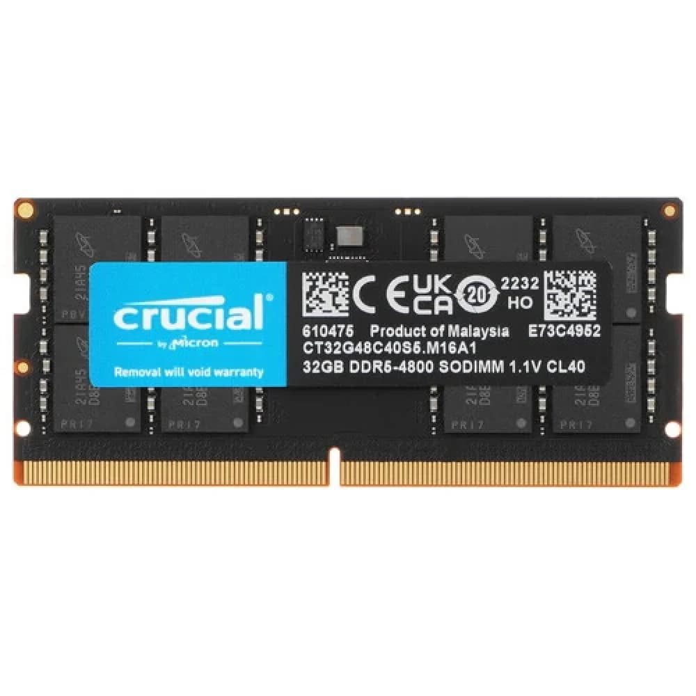 Модуль памяти Crucial 32GB Crucial DDR5 SODIMM