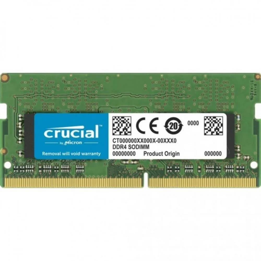 Модуль памяти Crucial 8GB DDR4 3200 SO DIMM Classic Laptop Memory Non-ECC, CL22, 1.2V, SRx8 Tray