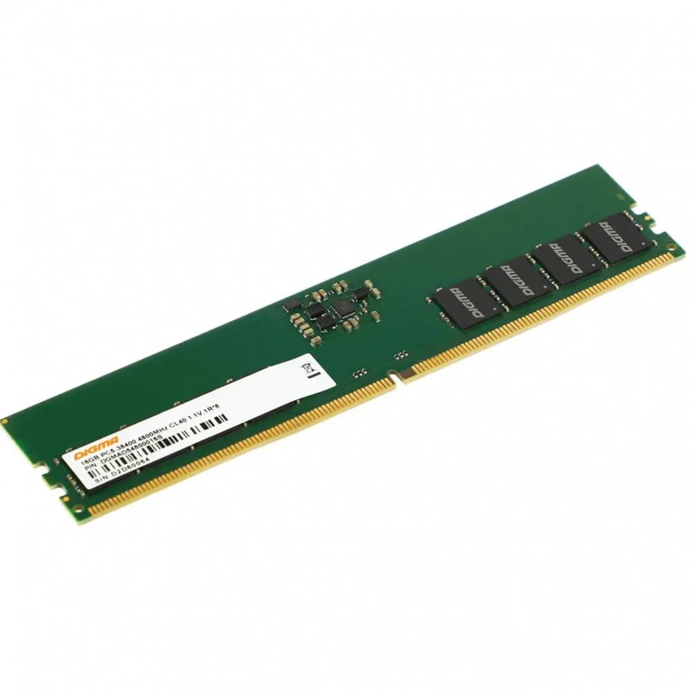 Память DDR5 16GB 5600MHz Digma DGMAD55600016S RTL PC5-44800 CL46 DIMM 288-pin 1.1В single rank Ret