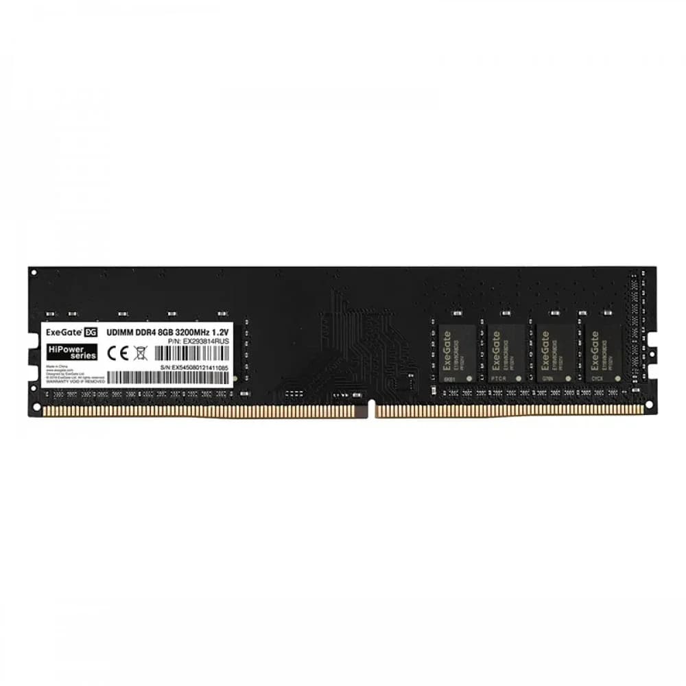 Модуль памяти ExeGate HiPower DIMM DDR4 8GB <PC4-25600> 3200MHz