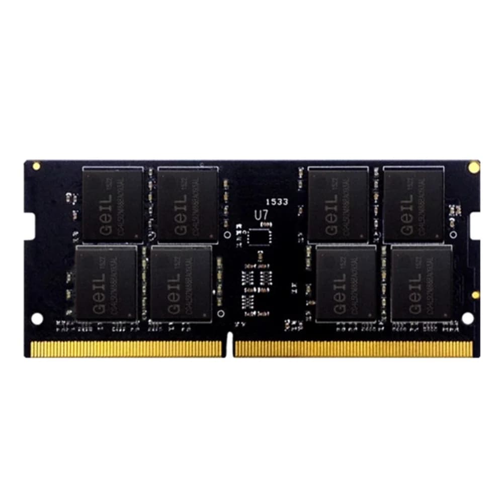 Оперативная память для ноутбука 8Gb DDR4 2400MHz GEIL PC4-19200 SO-DIMM 17-17-17-39 GS48GB2400C17SC Retail Pack