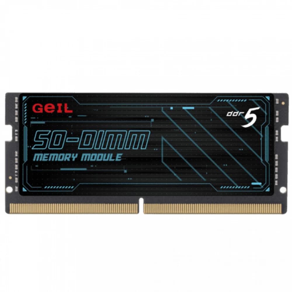 Оперативная память для ноутбука 16GB GEIL 4800MHz DDR5 SO-DIMM PC5-38400 40-40-40-77 1.1V GS516GB4800C40SC Retail pack