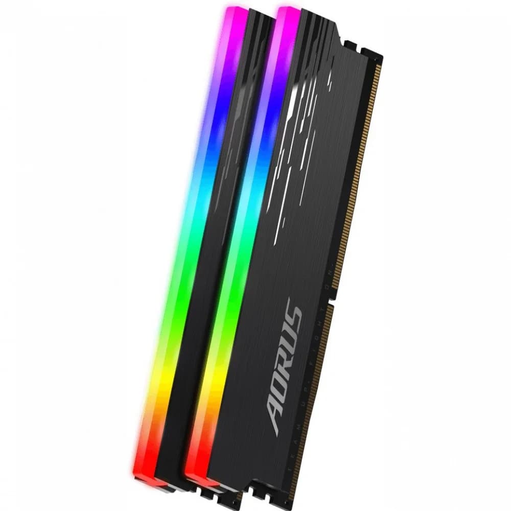 ОЗУ Gigabyte AORUS RGB 16Gb(8Gb*2)/3333MHz DDR4 DIMM, CL19, 1.35V, GP-ARS16G33