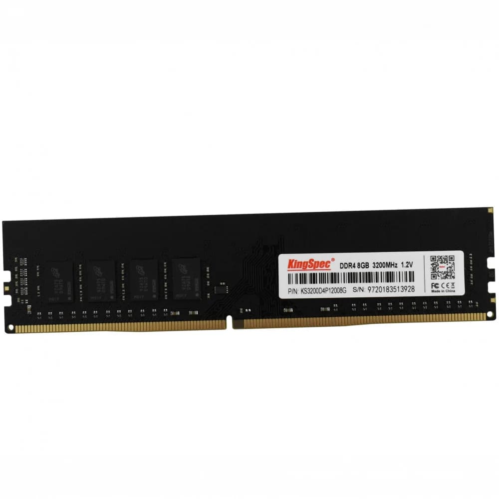 DIMM DDR4 8 GB 3200MHz KingSpec KS3200D4P12008G, 1.2V