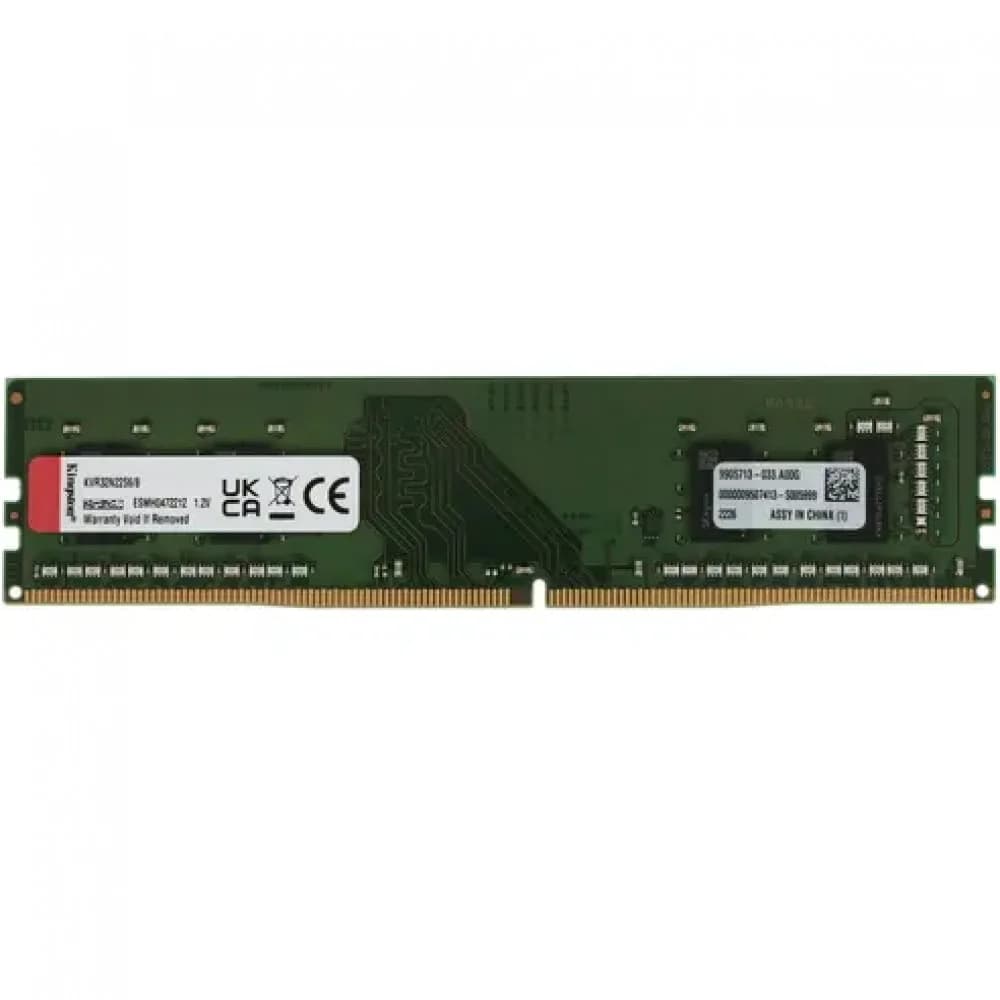 8GB Kingston DDR4 3200 DIMM Non-ECC, CL22, 1.2V, 1Rx16, 16Gbit, RTL KVR32N22S6/8 Non-ECC, CL22, 1.2V, 1Rx16, 16Gbit, RTL 25 (310870)