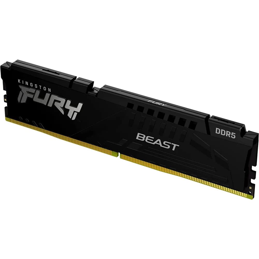 DDR-5 DIMM 8GB/5200MHz Kingston Fury Beast, CL40-40-40, 1.25V, BOX