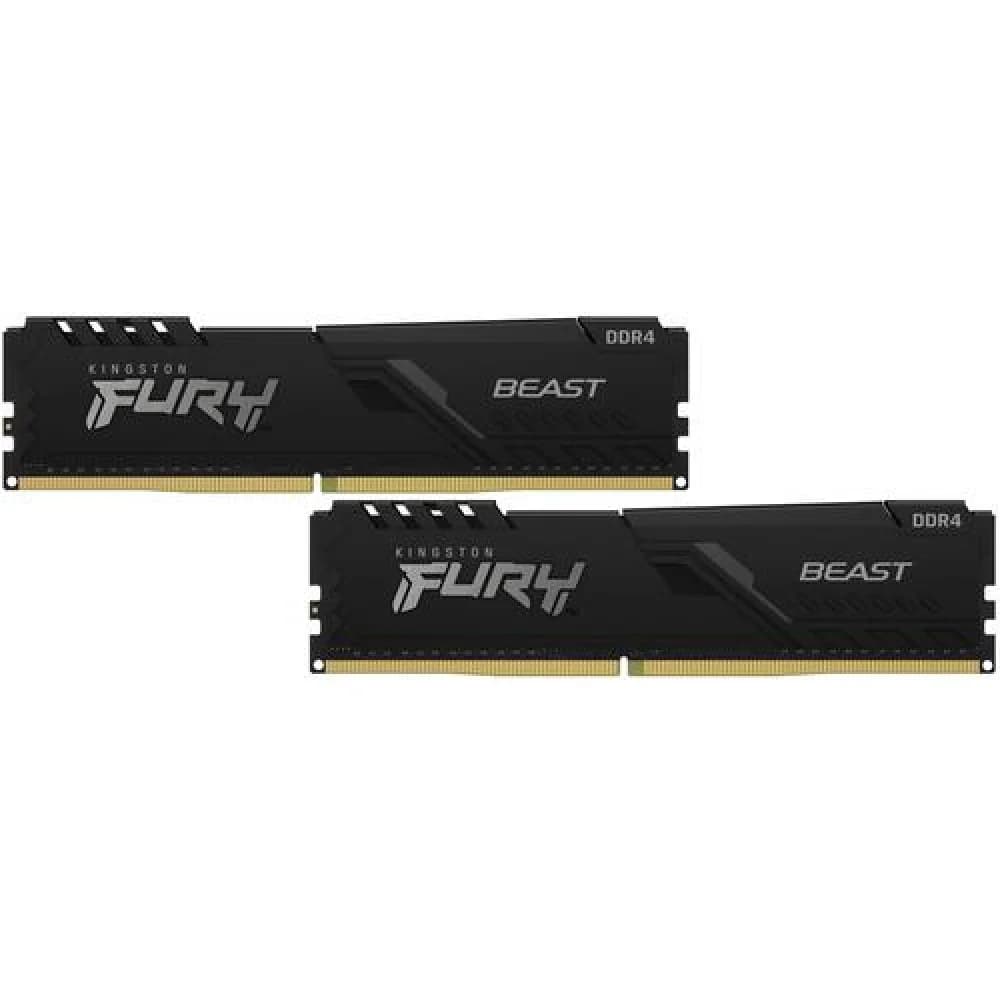 Модуль памяти Kingston Fury Beast KF432C16BB1K2/32WP DDR4 DIMM 32Gb KIT (2x16) 3200MHz CL16