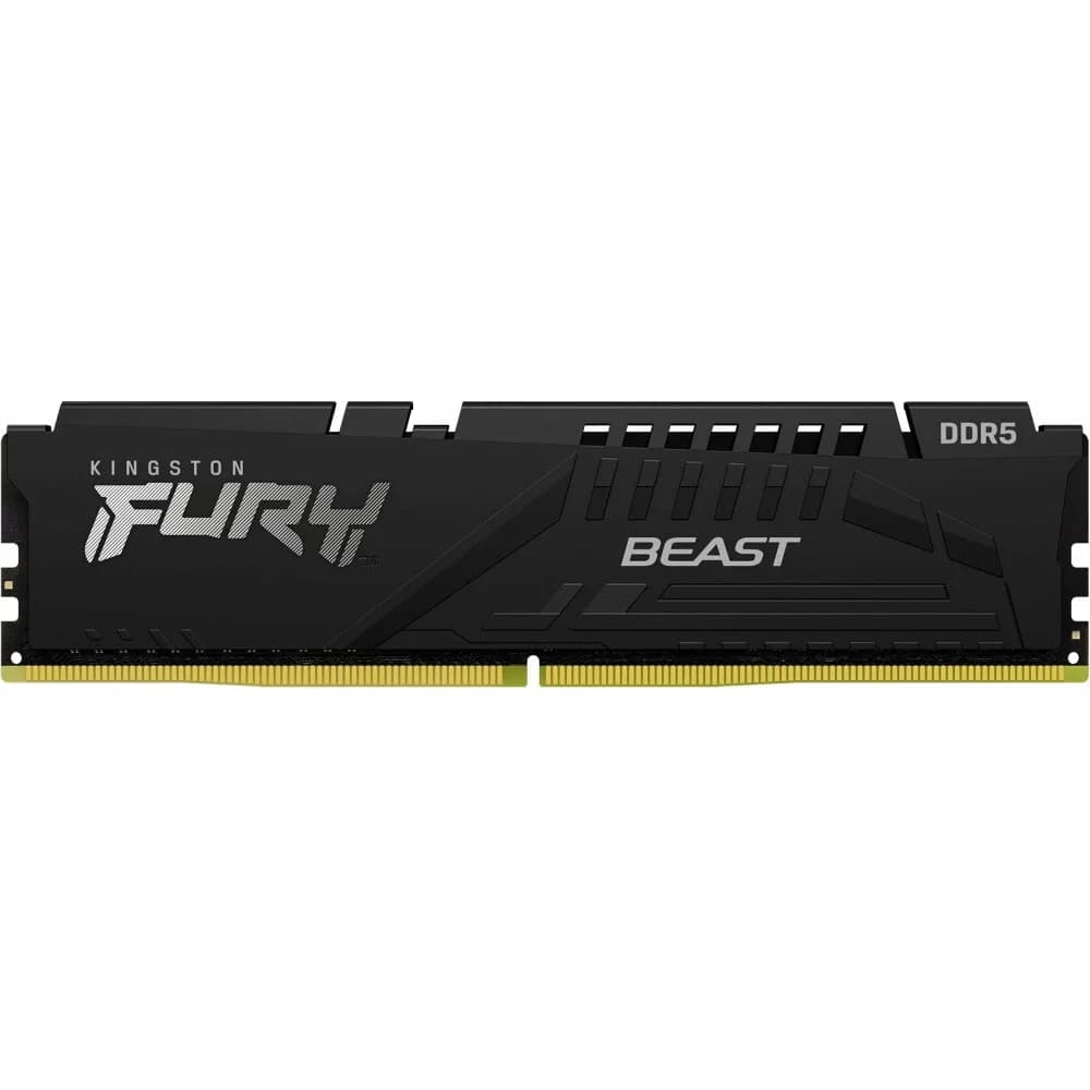 Память DDR5 32GB 5600MHz Kingston KF556C40BB2-32 Fury Beast Black RTL Gaming PC5-44800 CL40 DIMM 288-pin 1.25В single rank с радиатором Ret