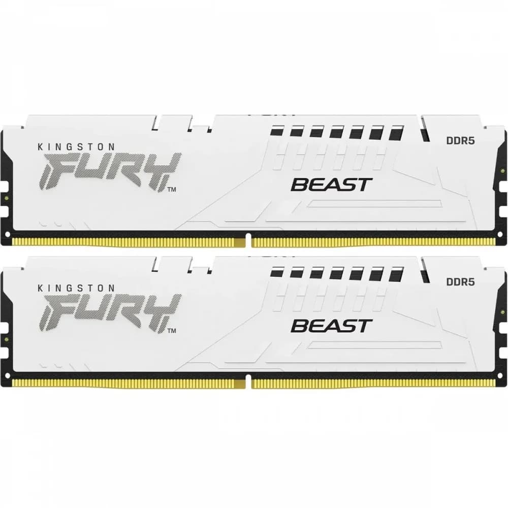 DIMM DDR5 32 GB kit 6000MHz Kingston Fury Beast, KF560C30BWEK2-32, (2x16GB), CL30