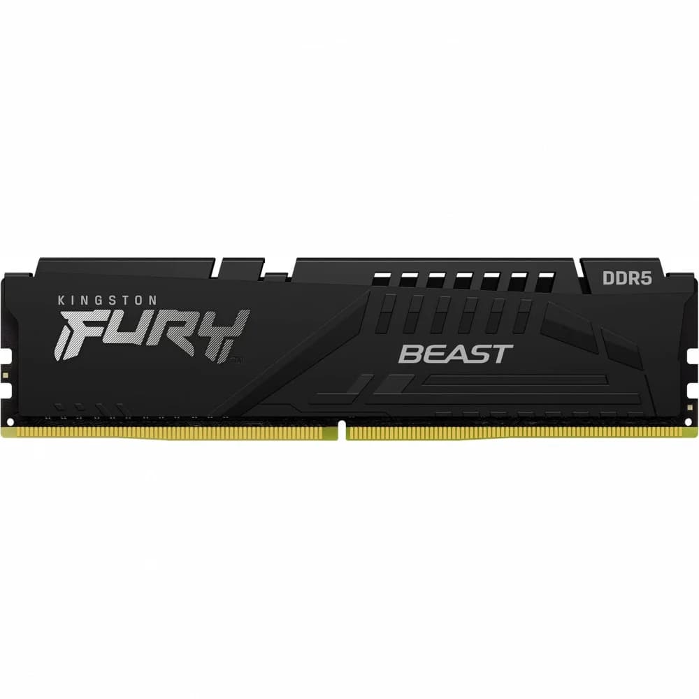 Память DDR5 64GB 5600MHz Kingston KF556C36BBE-64 Fury Beast Black Expo RTL Gaming PC5-44800 CL36 DIMM 288-pin 1.25В single rank с радиатором Ret