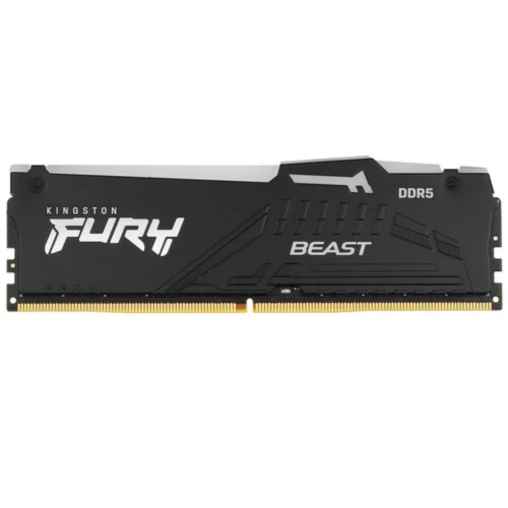 DDR 5 DIMM 32Gb PC48000, 6000Mhz, Kingston FURY Beast Black RGB EXPO CL36 (KF560C36BBEA-32) (retail)
