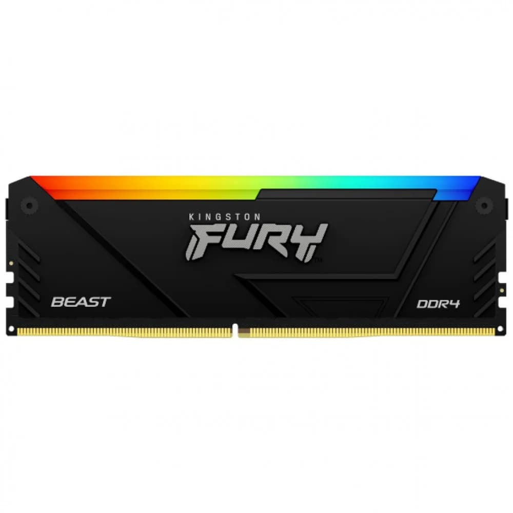 16GB DDR4 3200MHz DIMM FURY Beast Black RGB XMP KF432C16BB12A/16 CL16, 1.35V 288-pin Non-ECC